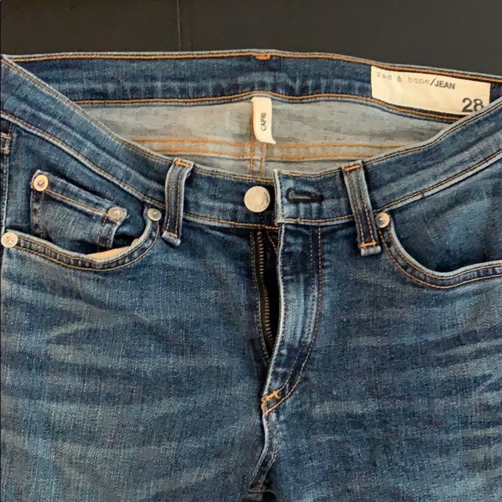 Rag & Bone Capri Skinny Jeans